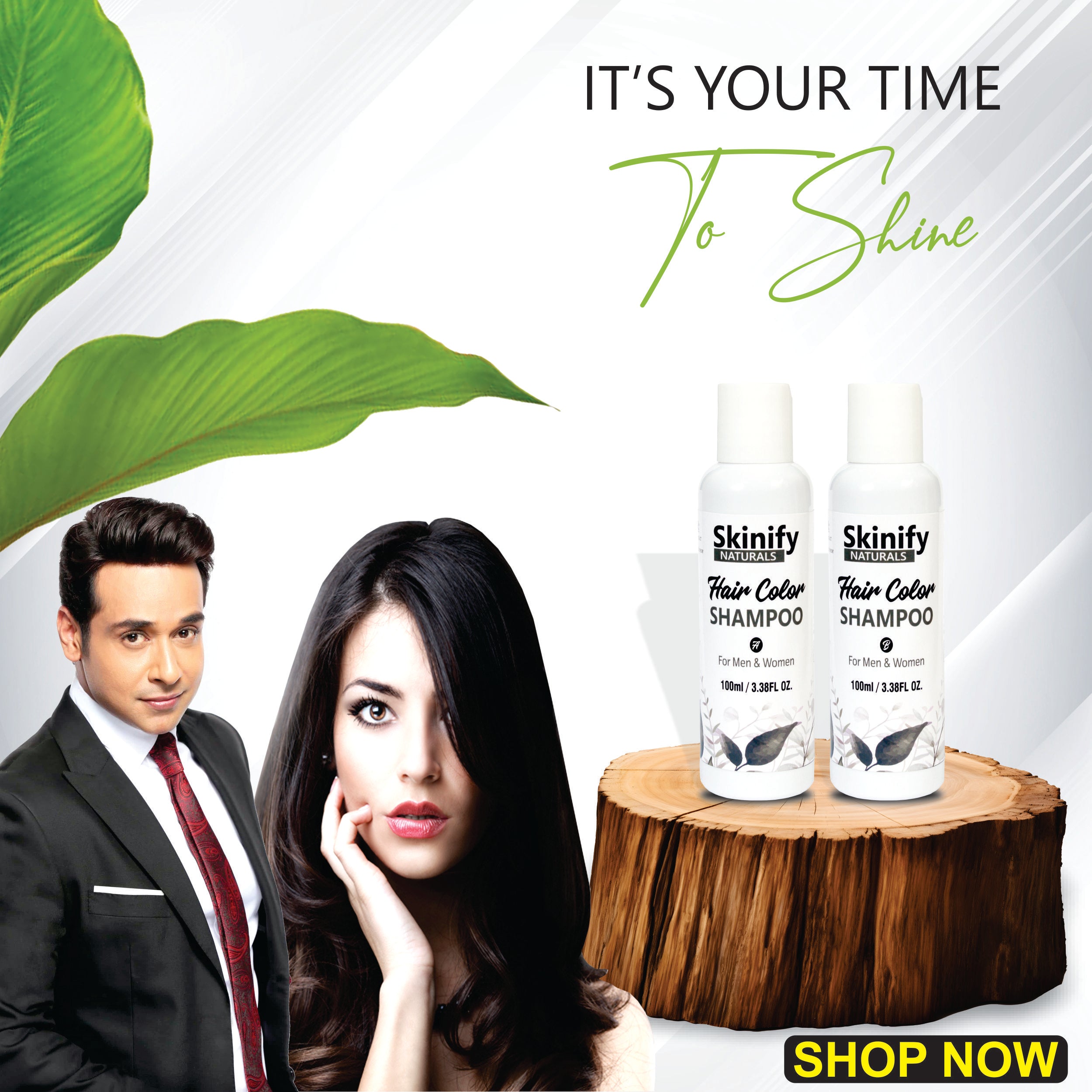 HAIR COLOR SHAMPOO By SKINIFY