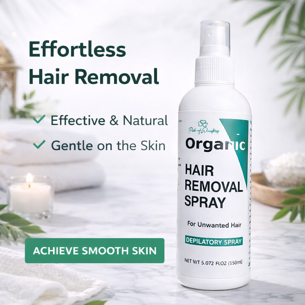 ORGANIC HAIR REMOVAL SPRAY