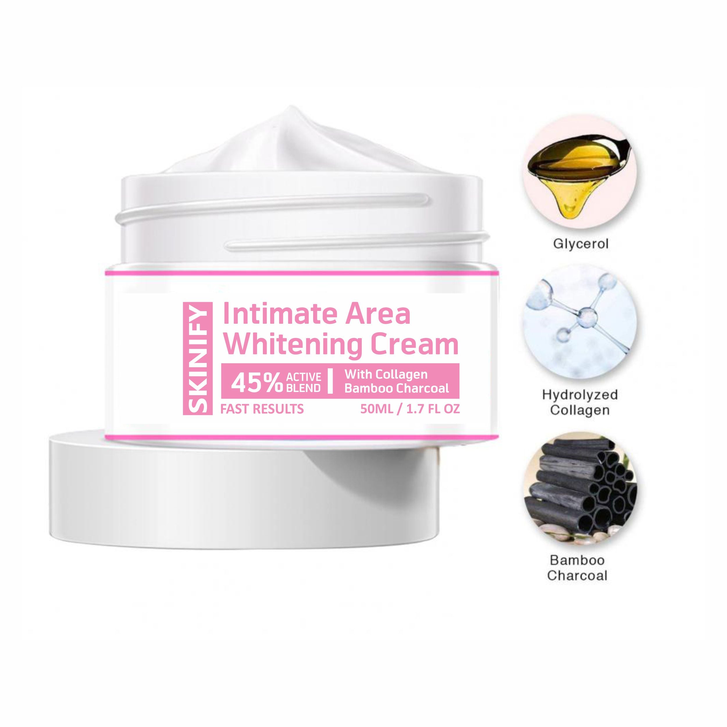INTIMATE AREA WHITENING CREAM By SKINIFY