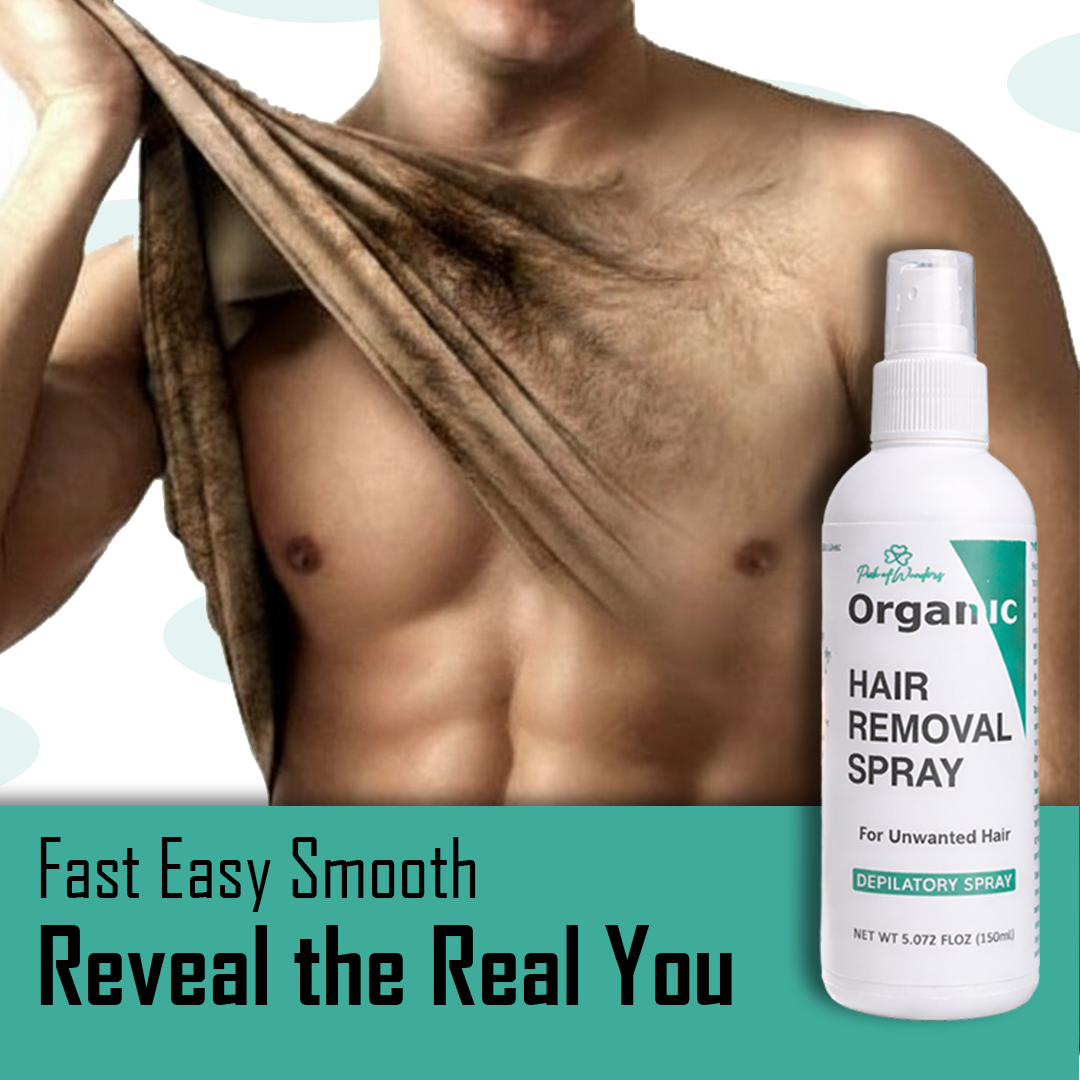 ORGANIC HAIR REMOVAL SPRAY