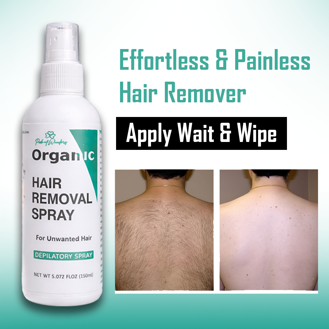 ORGANIC HAIR REMOVAL SPRAY